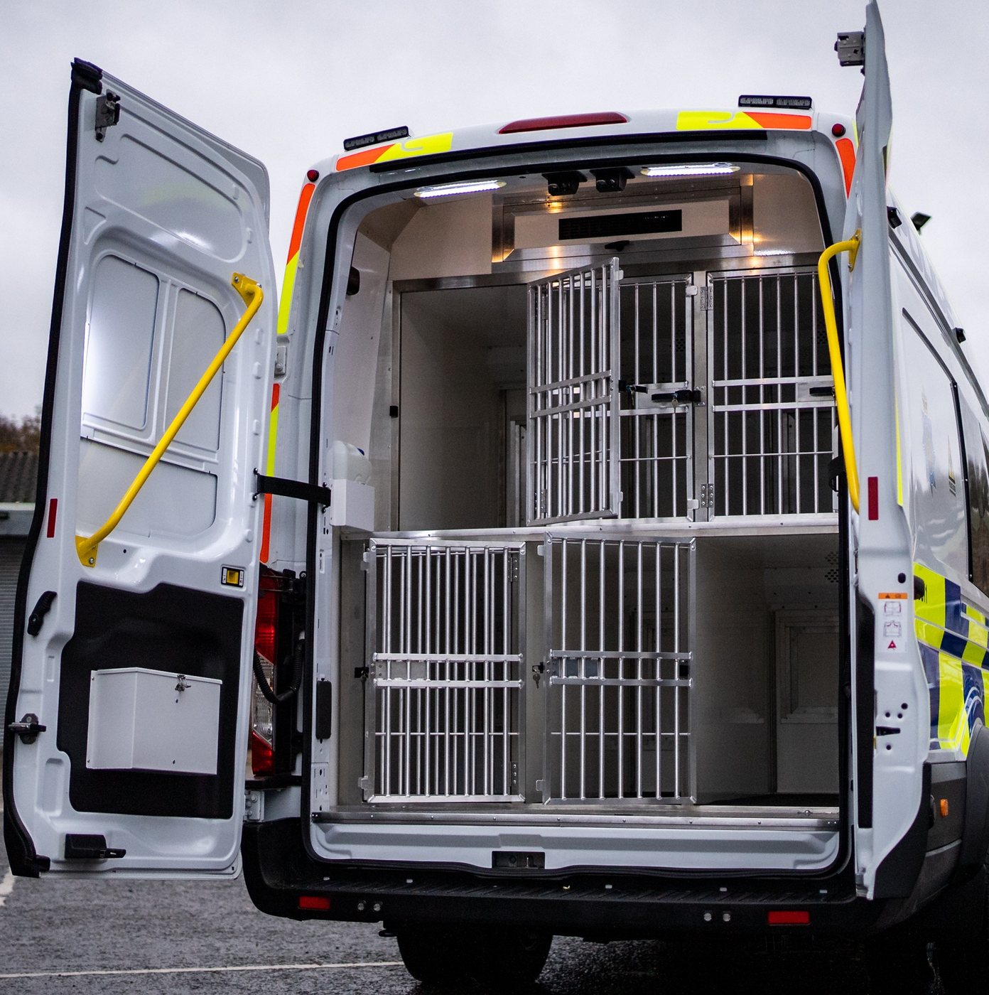 Dog unit kennel installation