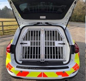 Ford Focus dog unit kennel