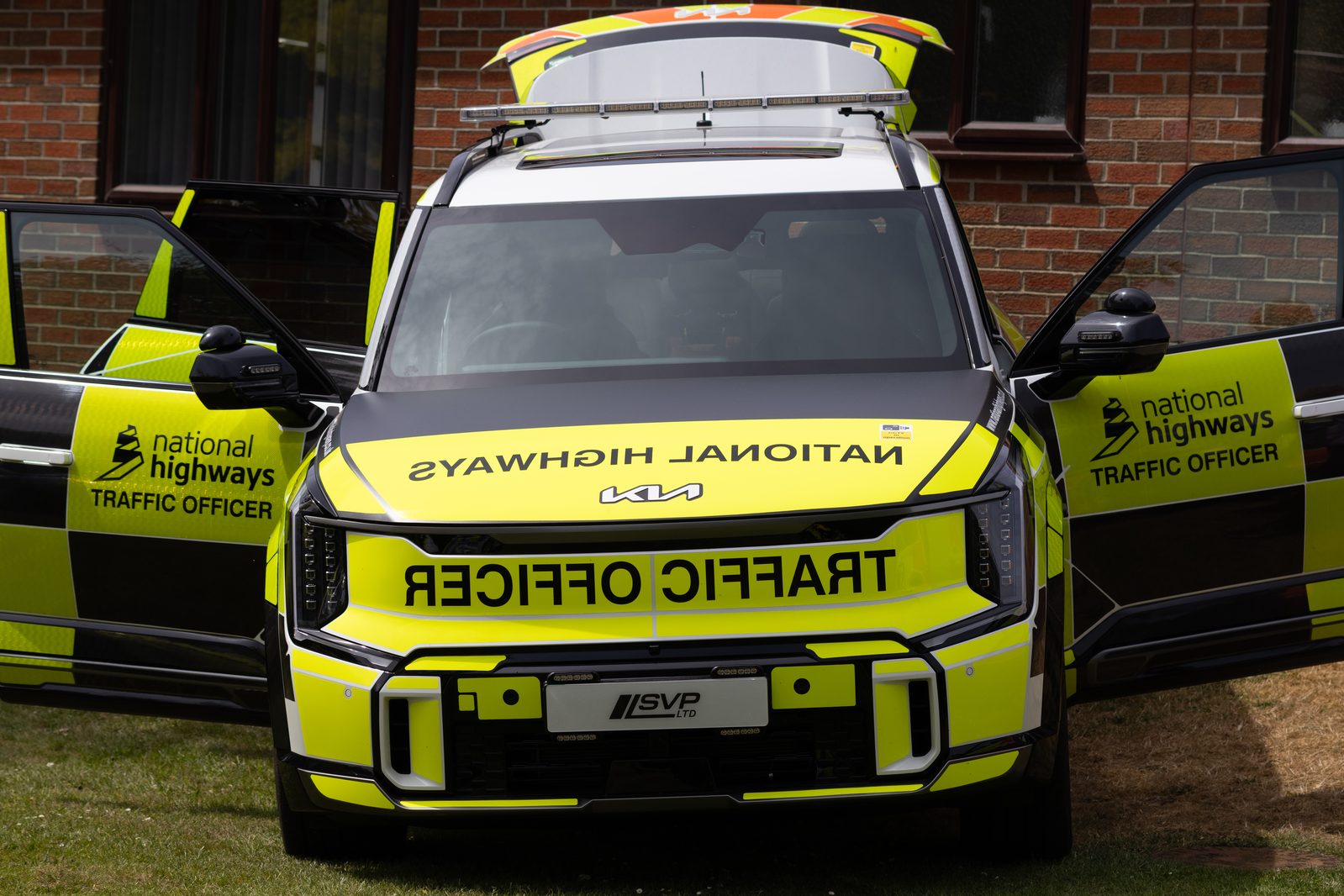 National Highways traffic officer vehicle