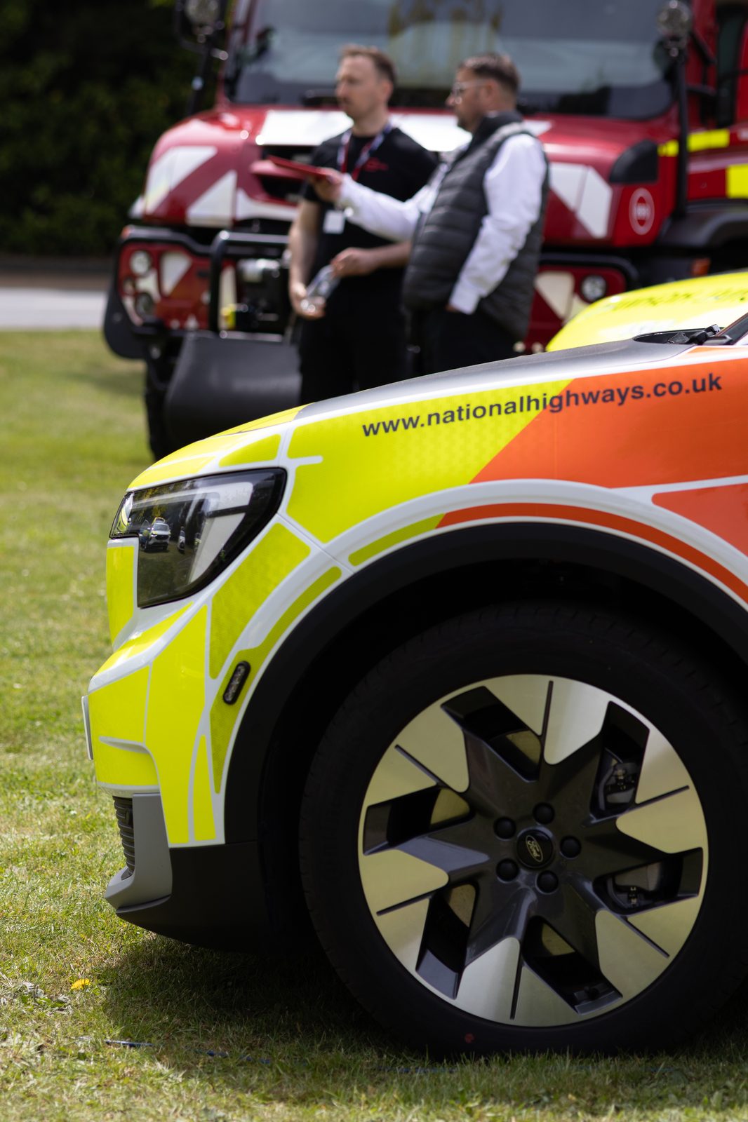 National Highways vehicle at Open Day