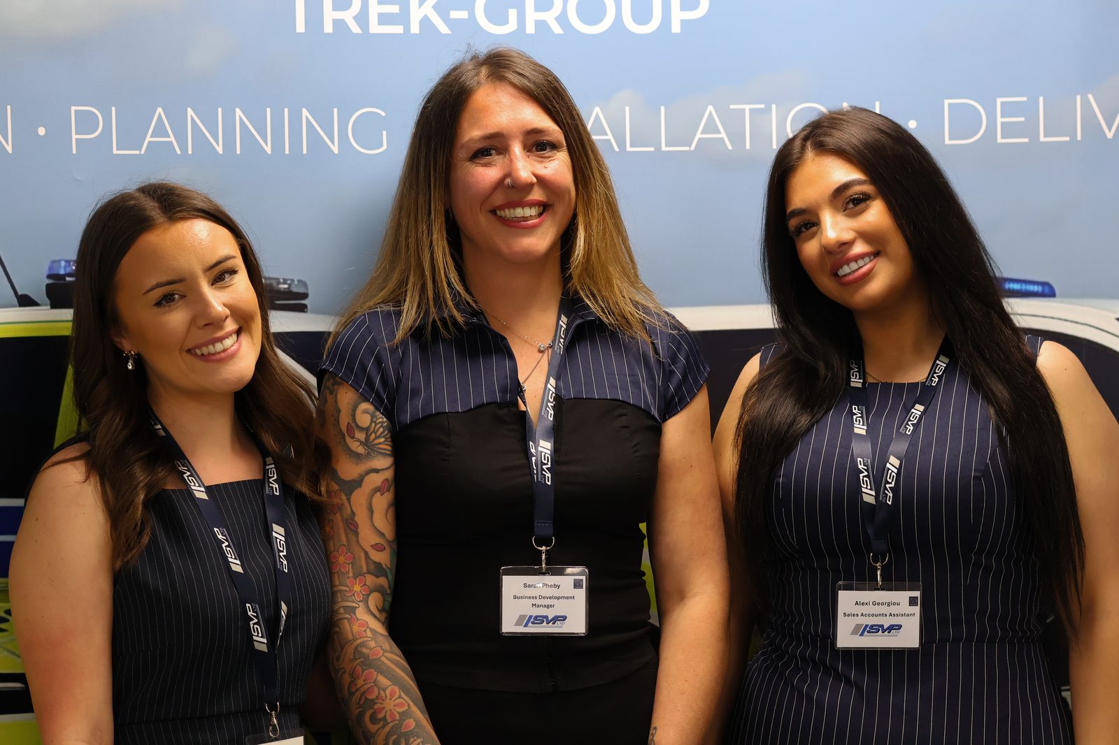 The SVP sales team at Open Day